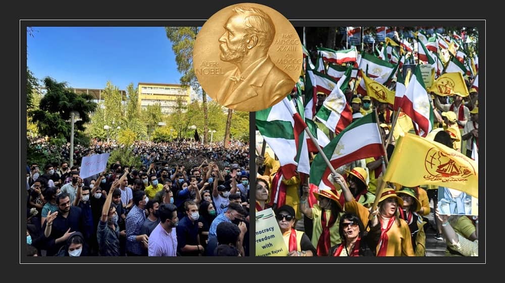 Thirty-four Nobel Laureates have expressed their support for the ongoing nationwide uprising in Iran in a joint letter addressed to the President of the European Council. The uprising, which began six months ago, seeks to establish a democratic and free republic.