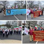 On March 11, a rally was held in front of the White House to support the nationwide uprising of the Iranian people and their desire to overthrow the mullahs’ regime.