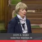 On March 28, 2023, at the House of Commons of Canada, the Canadian MP, Honorable Judy Sgro, expressed her unwavering support for the Iranian people's quest for freedom and democracy.