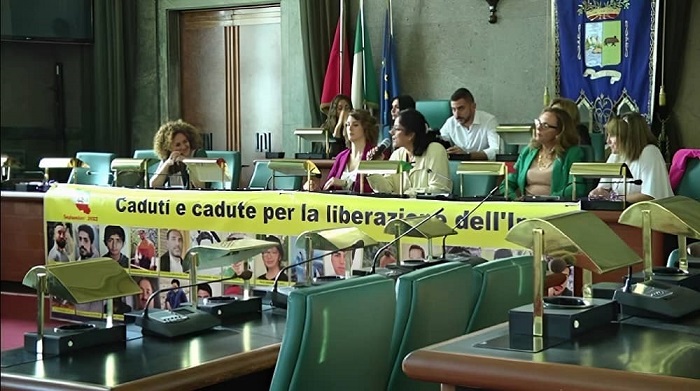 In a monumental move advocating for freedom and democracy in Iran, the Iranian Democratic Women’s Society hosted a prominent conference in Pescara's municipality, Italy.