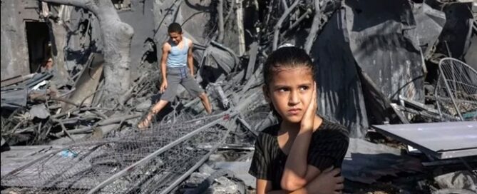 In his speech, Khamenei's rhetoric oscillated between expressions of sympathy for Gaza and Palestinians and an apparent focus on the interests of his regime.