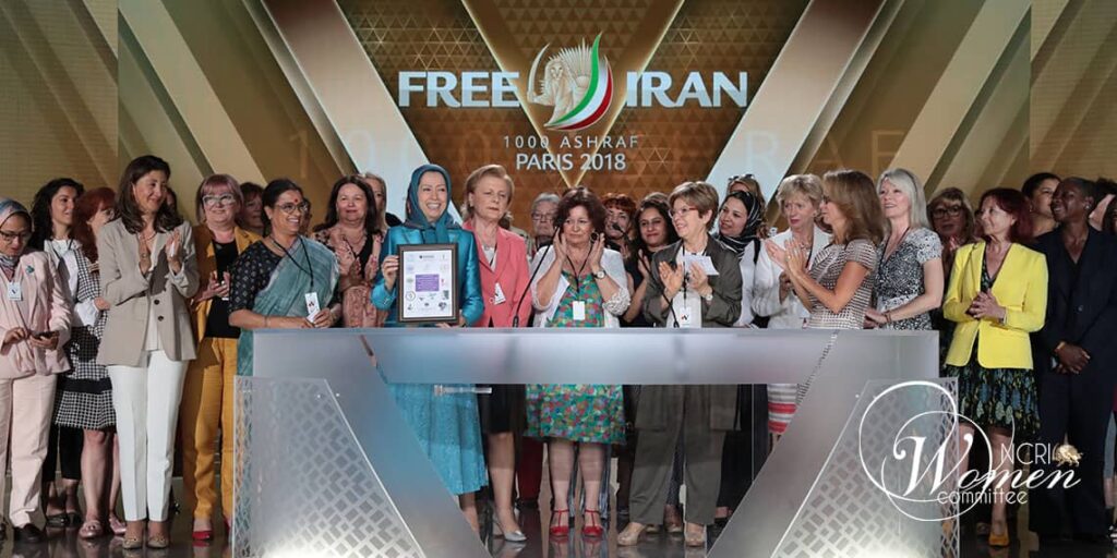 On October 22, we commemorate the pivotal moment when Maryam Rajavi was elected as the President-elect of the National Council of Resistance of Iran (NCRI) for the transitional period following the anticipated overthrow of Iran's clerical regime.