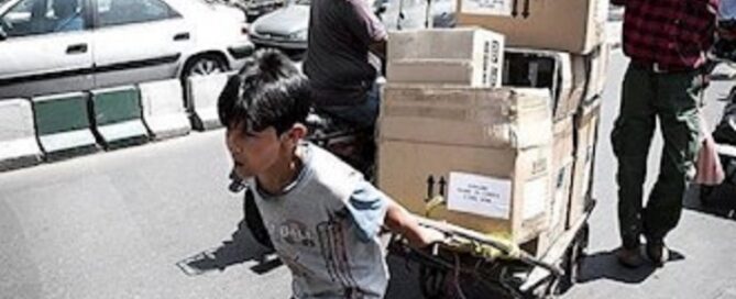 In Iran, under the austere rule of the mullahs, the fate of a newly born child remains a poignant question.