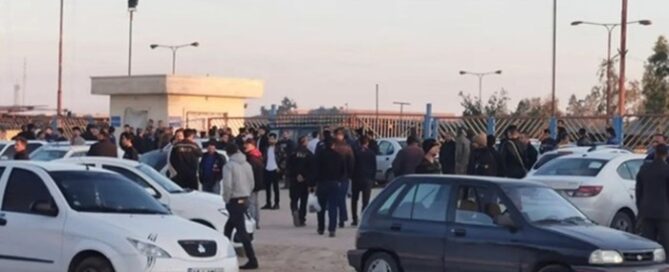 In a fervent wave of strikes and protests, employees of the Iran National Steel Industrial Group in Ahvaz are steadfast in their pursuit of improved working conditions.