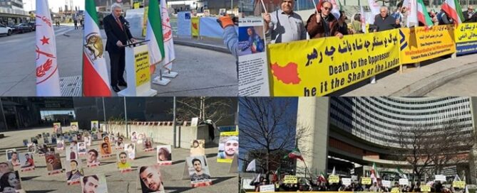 In Vienna, as the International Atomic Energy Agency (IAEA) Board of Governors convened on March 4, a significant demonstration unfolded outside the IAEA headquarters.