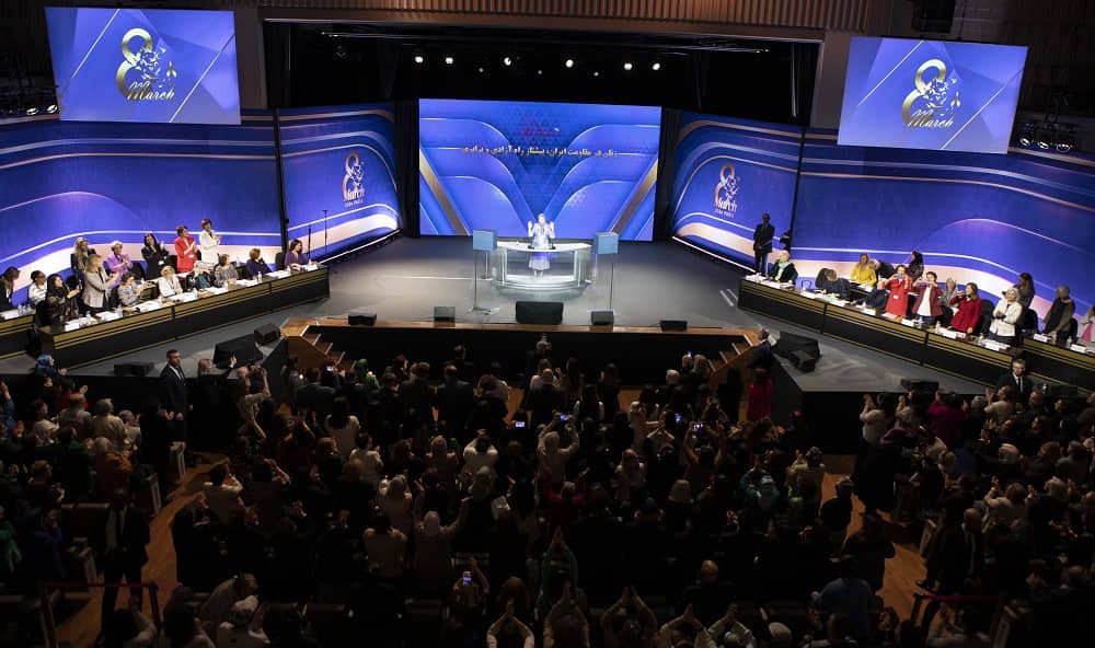 Rajavi passionately emphasized the inseparable connection between the struggle against religious tyranny and the quest for equality.