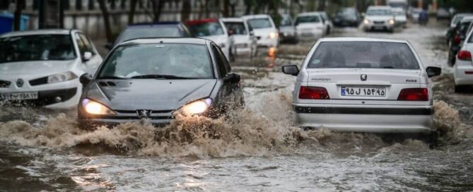 Severe floods hit the North Khorasan and Khorasan Razavi provinces in northeastern Iran on Friday, causing widespread damage and leaving several people missing.