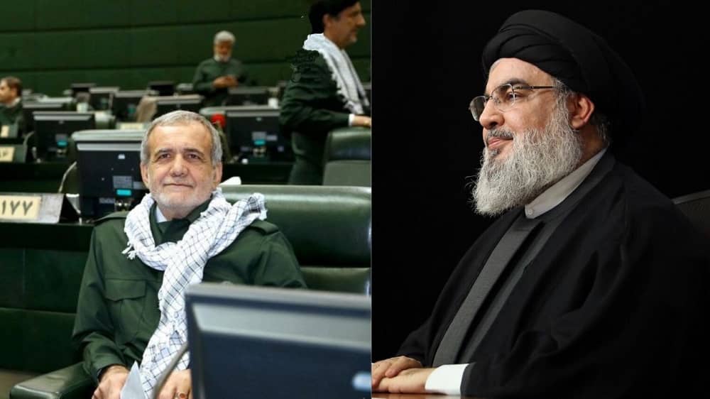 In a recent letter to Hassan Nasrallah, Secretary-General of Hezbollah, the clerical regime’s newly elected president Masoud Pezeshkian assured continued support for Hezbollah and other militia groups in the region.