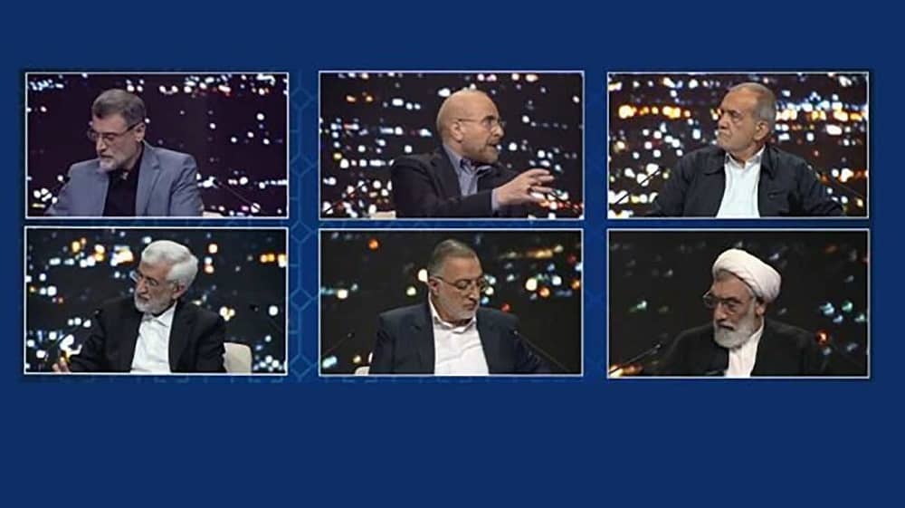 The fourth televised debate preceding Iran’s presidential elections underscored the profound divisions and fervent rhetoric among the six Guardian Council-approved candidates vying to replace Ebrahim Raisi.