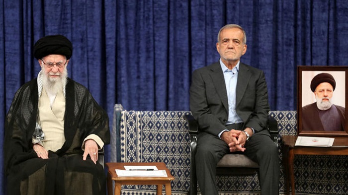 Khamenei, both in the endorsement decree and his speech at the ceremony made it clear that Pezeshkian’s role was to follow a single directive: subservience. This was to be modeled after his predecessor, Raisi.