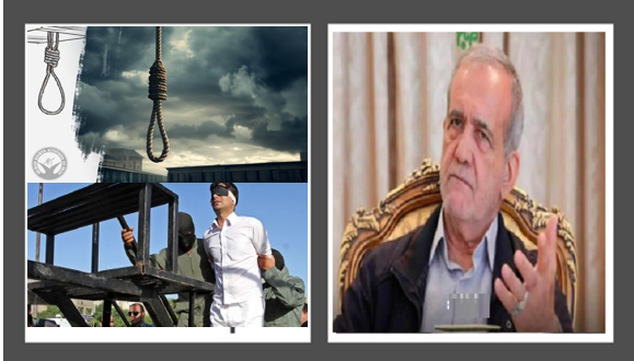 The wave of death sentences is part of a broader pattern under President Massoud Pezeshkian’s administration, which has presided over more than 250 executions since July 2024