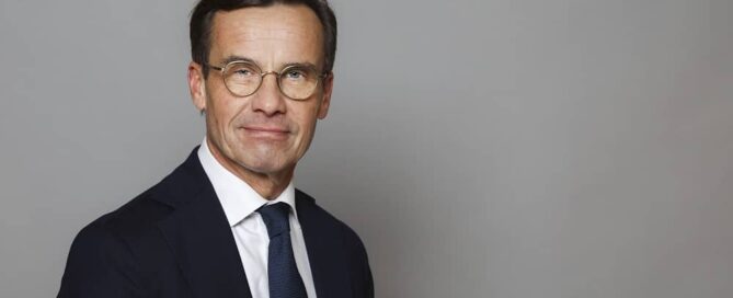 Swedish Prime Minister Ulf Kristersson