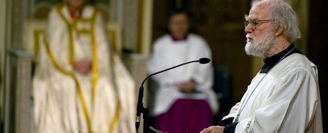 Former Archbishop of Canterbury Dr. Rowan Williams