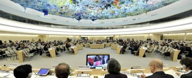 FILE PHOTO: The UN Human Rights Council
